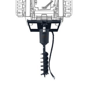 CID X-Treme Duty Auger Drive Attachment - Round & Hex