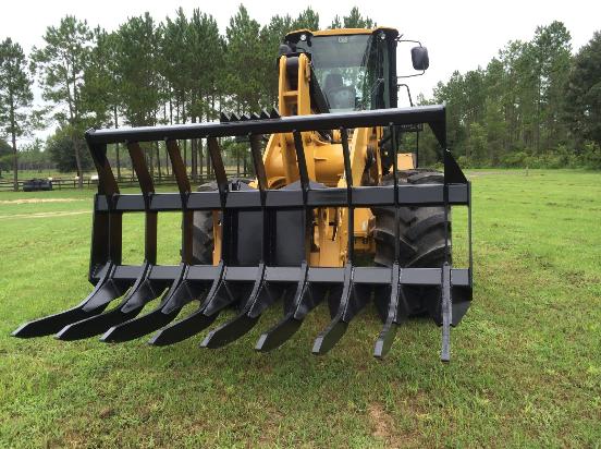 Wallace Attachments – Industrial Stacking Rake – North Florida ...