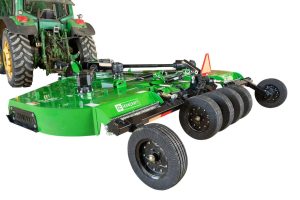 IronCraft 3515 Series: 15' Heavy-Duty Flex-Wing Rotary Cutter 21 SPLINE 1 3/8" 1000 RPM 6-26" FOAM FILLED TIRES WITH LIGHT KIT